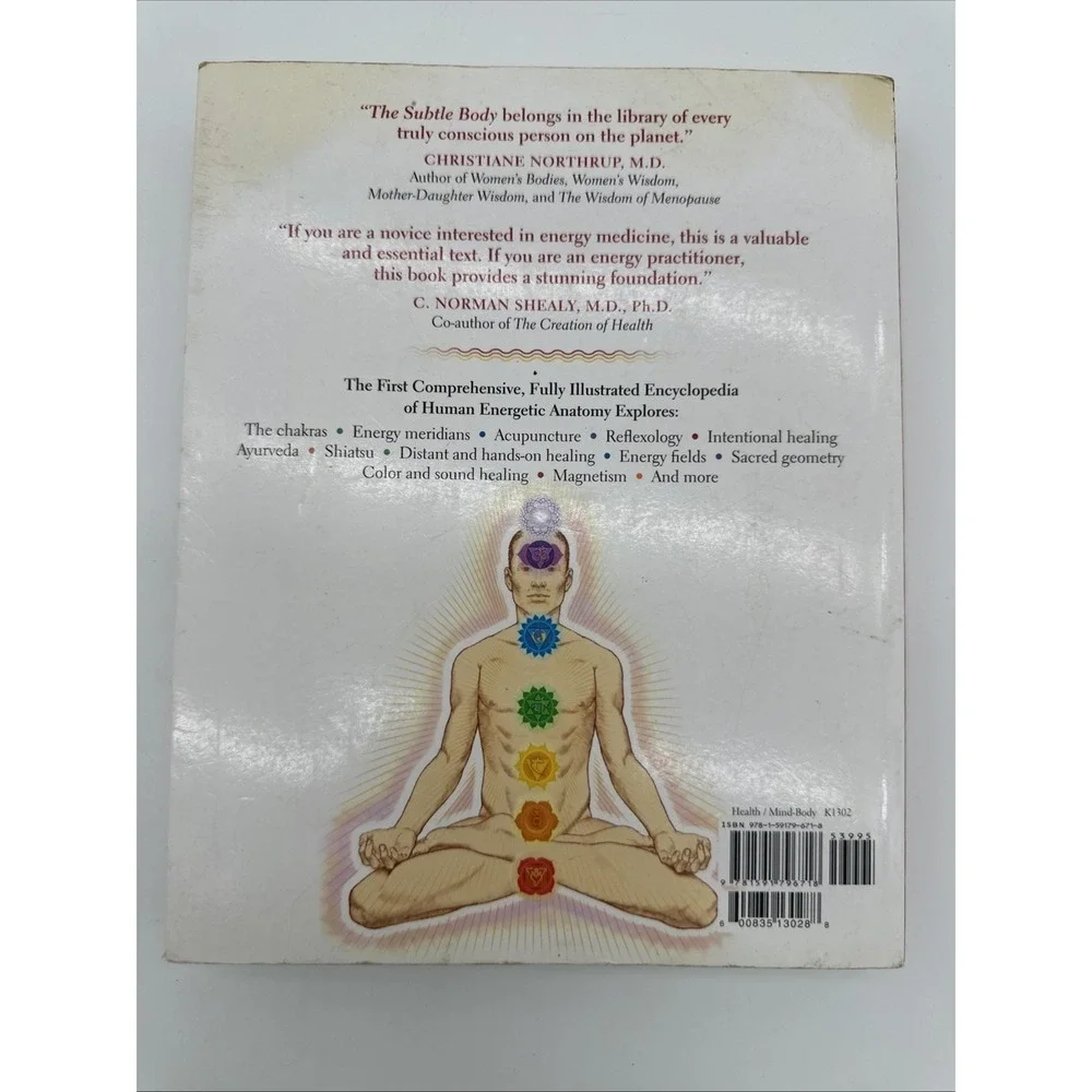 The Subtle Body Encyclopedia of Your Energetic Anatomy Cyndi Dale Paperback 2009